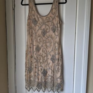 Sequined flapper dress